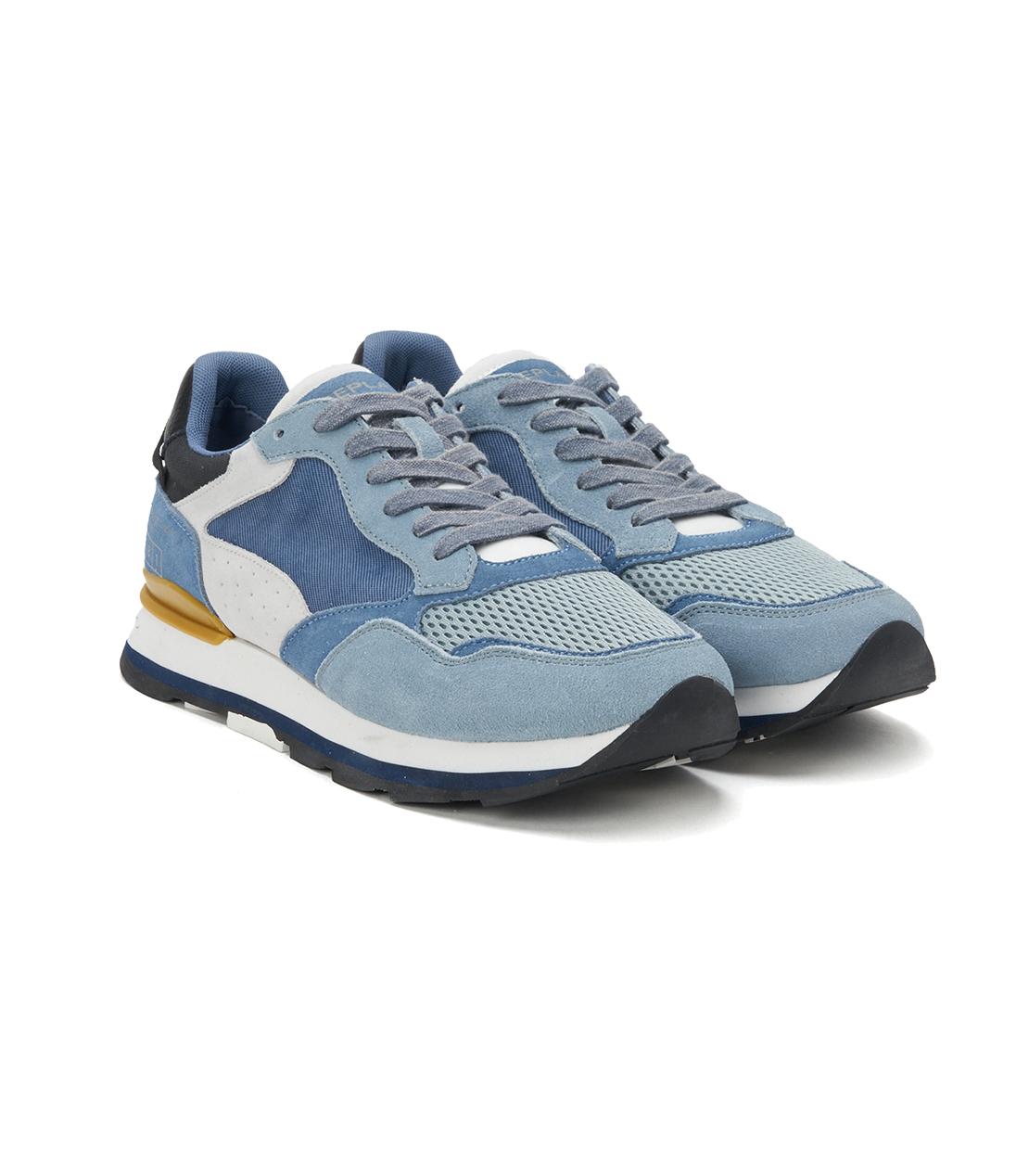 ARTHURスポーティカジュアルレースアップスニーカー 詳細画像 ブルー 2